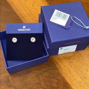 Never worn  Swarovski earrings